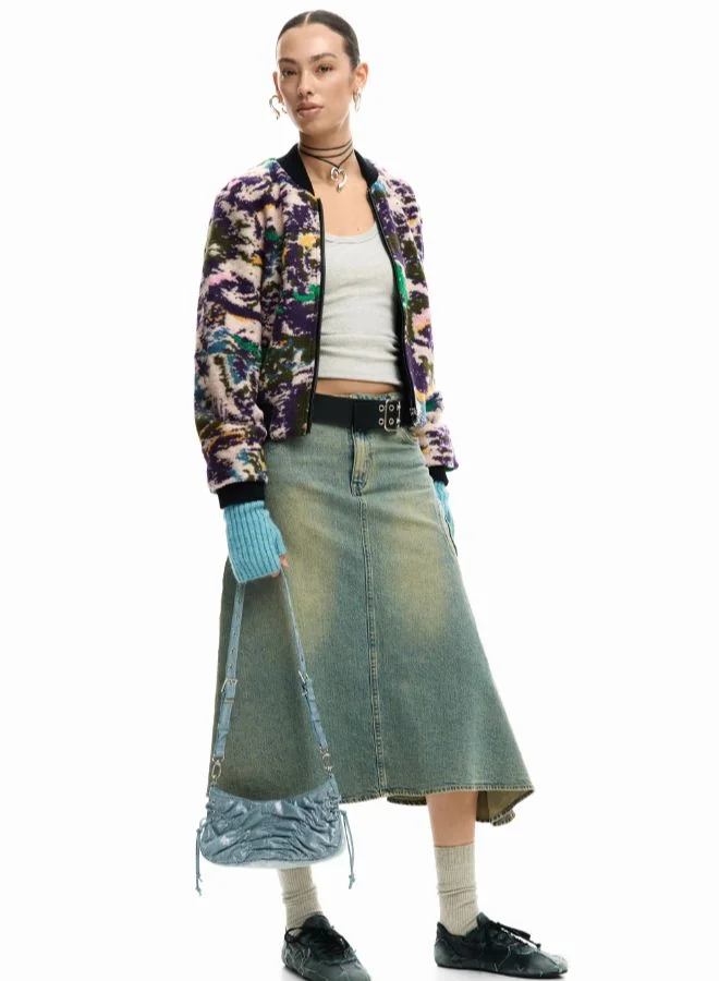 ديسيجوال حقيبة جينز صغيرة مجمعة